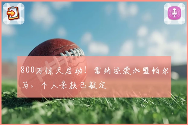 800万惊天启动！雷纳逆袭加盟帕尔马，个人条款已敲定